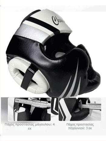 Προστατευτικά Κεφαλής Πυγμαχίας Επαγγελματικά Σάντα Μάχης Ενηλίκων Παιδιών Κράνος Πυγμαχίας με Πρόσωπο Μαϊμούς Πλήρης Προστατευτικός Κεφαλοδέτης Πυγμαχίας