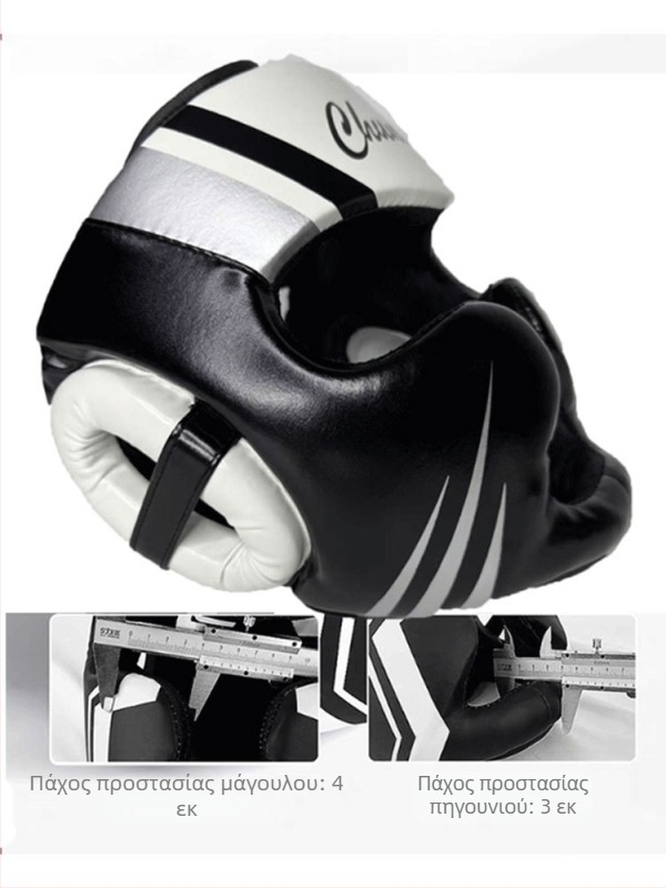 Προστατευτικά Κεφαλής Πυγμαχίας Επαγγελματικά Σάντα Μάχης Ενηλίκων Παιδιών Κράνος Πυγμαχίας με Πρόσωπο Μαϊμούς Πλήρης Προστατευτικός Κεφαλοδέτης Πυγμαχίας