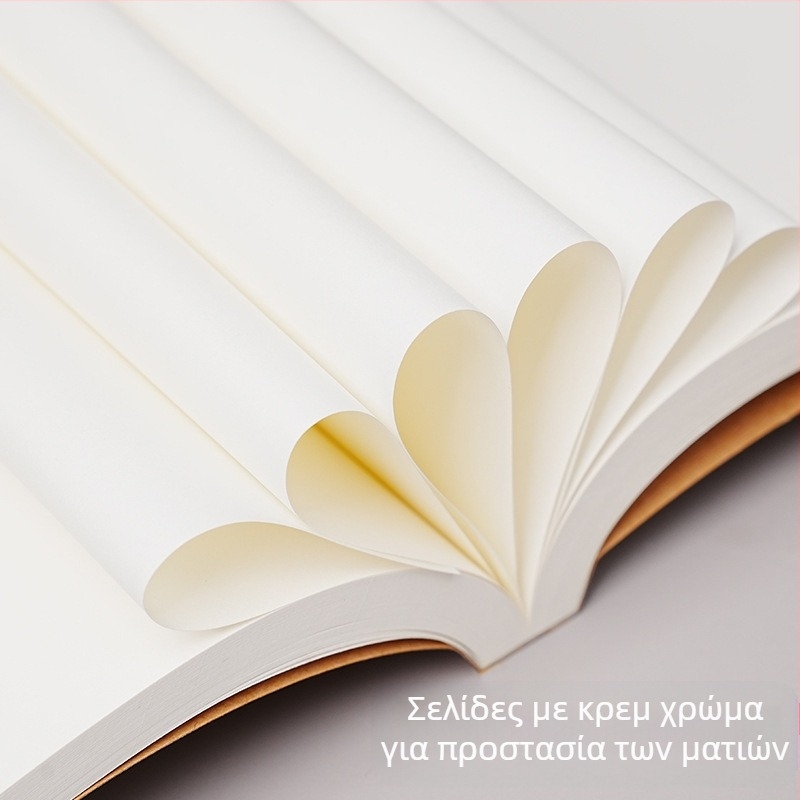 Χαρτί kraft κάλυμμα σημειωματάριο φοιτητή πρακτικό βιβλίο σχεδίασης ρετρό σημειωματάριο μεγάλο βιβλίο ζωγραφικής κενό βιβλίο χαρτιού