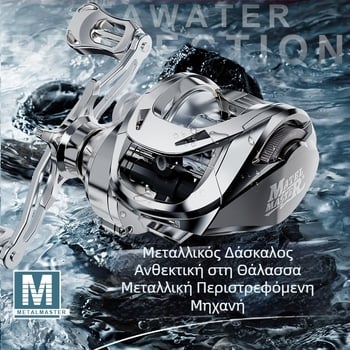 Luya Drop Wheel Pan-Use Wire Cup Black Fishing Wheel Cross-Border Explosions Fish Wheel 2023 New Metal Master