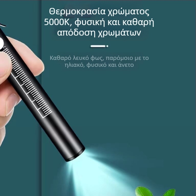 Μαθητής στυλό γιατρού νοσοκόμας παιδιατρική πρωινή επιθεώρηση USB επαναφορτιζόμενη οφθαλμολογία ωτορινολαρυγγολογία στόματος μικρός ιατρικός φακός LED