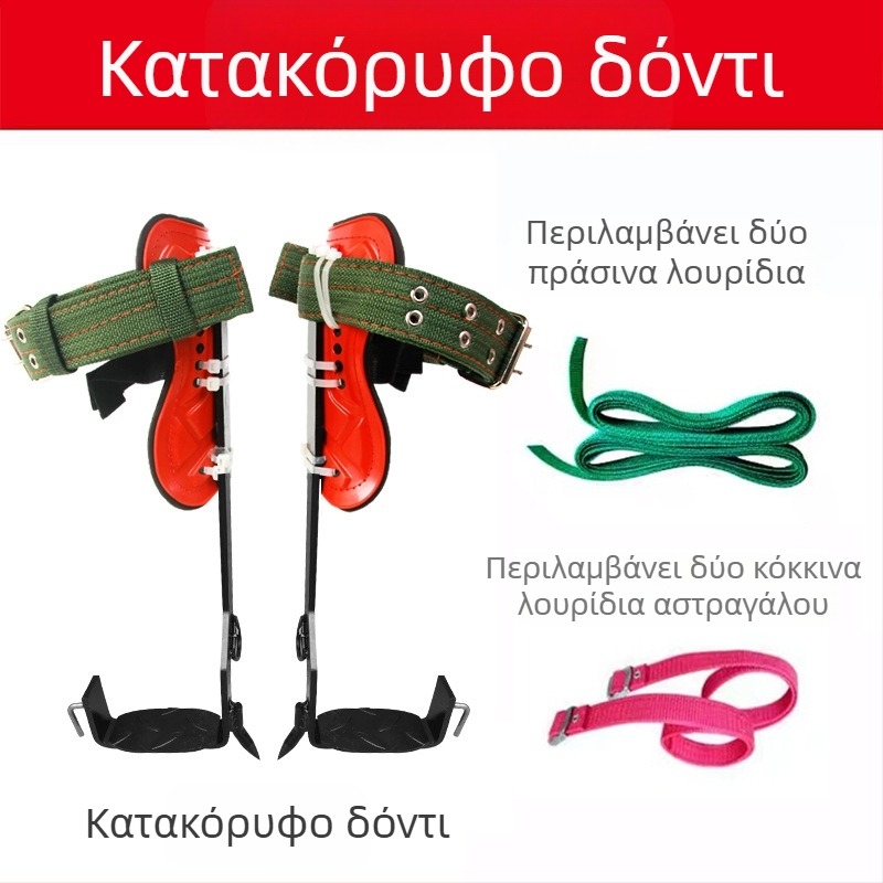 Εργοστάσιο χονδρικής αναρρίχησης δέντρων τεχνούργημα όρθιο εργαλείο αναρρίχησης δέντρων ποδιών δέντρου γιος μεγάλη στροφή Hornet πόρπη ποδιών επιλογής σιδερένια παπούτσια