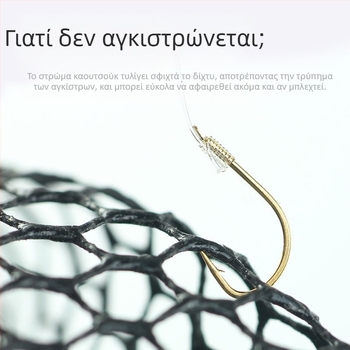 Λίμνη αλιείας εργαλεία αλιευτικού διχτυού κεφαλής από κράμα αλουμινίου αντι-αγκίστρι κολλητικό ανταγωνιστικό πτυσσόμενο δίχτυ ψαρέματος Αξεσουάρ Χονδρική