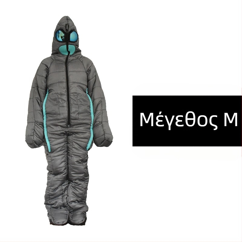 Υπνόσακος κάμπινγκ εξωτερικού χώρου Alien Style, συνοδεία νοσοκομείου, προστασία από τη ζεστασιά και το κρύο, νυχτερινό διάβασμα και υπνόσακος διανυκτέρευσης, υπνόσακος μούμιας