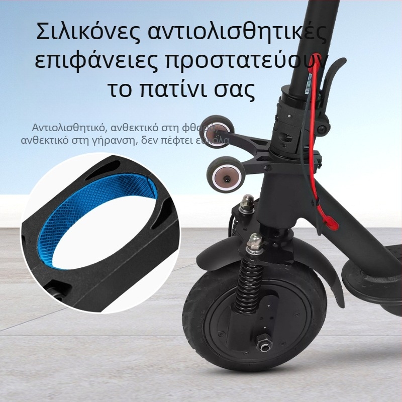 Κατάλληλο για το Xiaomi M365/1S/PRO scooter, η βοηθητική βάση τροχού με αναδιπλούμενη ανεστραμμένη βάση αποθήκευσης μπορεί να ωθηθεί και να τραβηχτεί