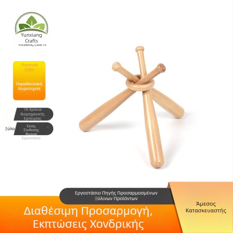 Οι κατασκευαστές παράγουν ξύλινα διακοσμητικά για επιτραπέζια μπαστούνια του μπέιζμπολ 150/180 χιλιοστών, μίνι παιχνίδια χειροτεχνίας για επιτραπέζια μπαστούνια του μπέιζμπολ