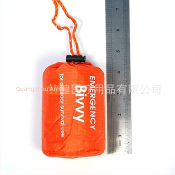 Ζεστή κουβέρτα έκτακτης ανάγκης από πολυεστερικό φιλμ - Space Blanket Survival Kit Camping Blanket Bivvy Emergency Sleeping Bag