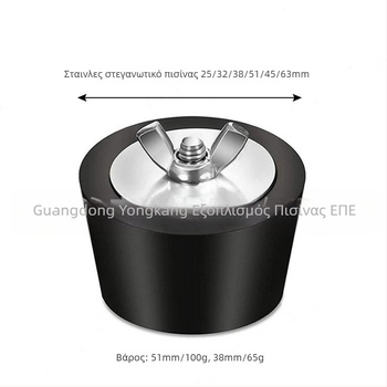 Διασυνοριακό βούλωμα αντιψυκτικού σωλήνα χειμερινής πισίνας, βούλωμα από ανοξείδωτο χάλυβα 25/32/38/51/63mm, αξεσουάρ πισίνας