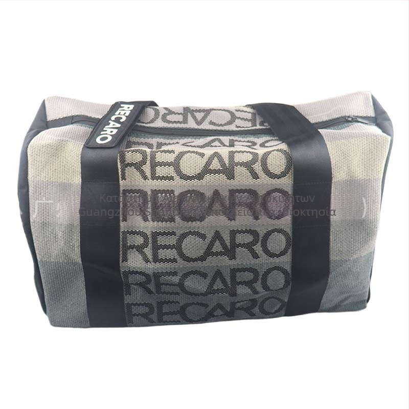 Τσάντα χειρός από καμβά στυλ JDM, τσάντα αποσκευών για αγώνες, σχολική τσάντα, τσάντα ταξιδιού εξωτερικού χώρου, μεγάλη τσάντα χειρός RECARO