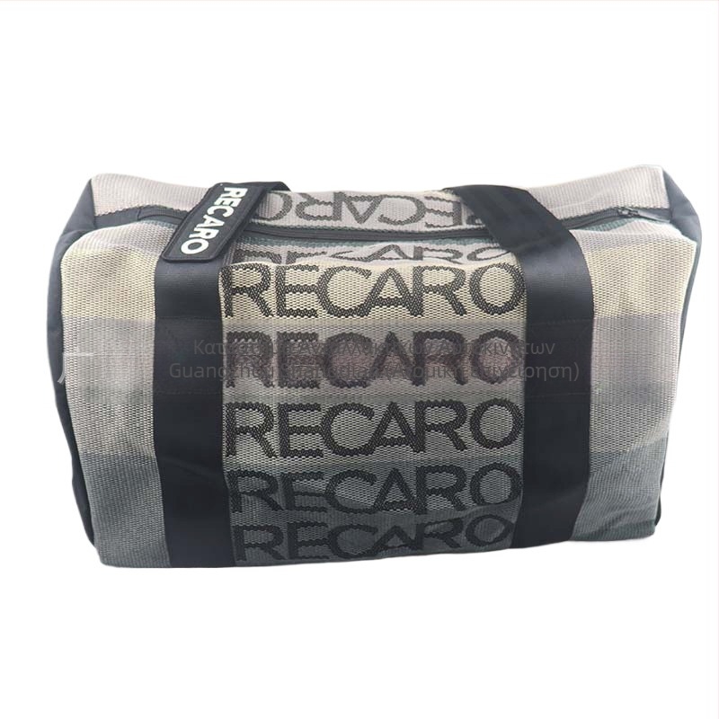 Τσάντα χειρός από καμβά στυλ JDM, τσάντα αποσκευών για αγώνες, σχολική τσάντα, τσάντα ταξιδιού εξωτερικού χώρου, μεγάλη τσάντα χειρός RECARO
