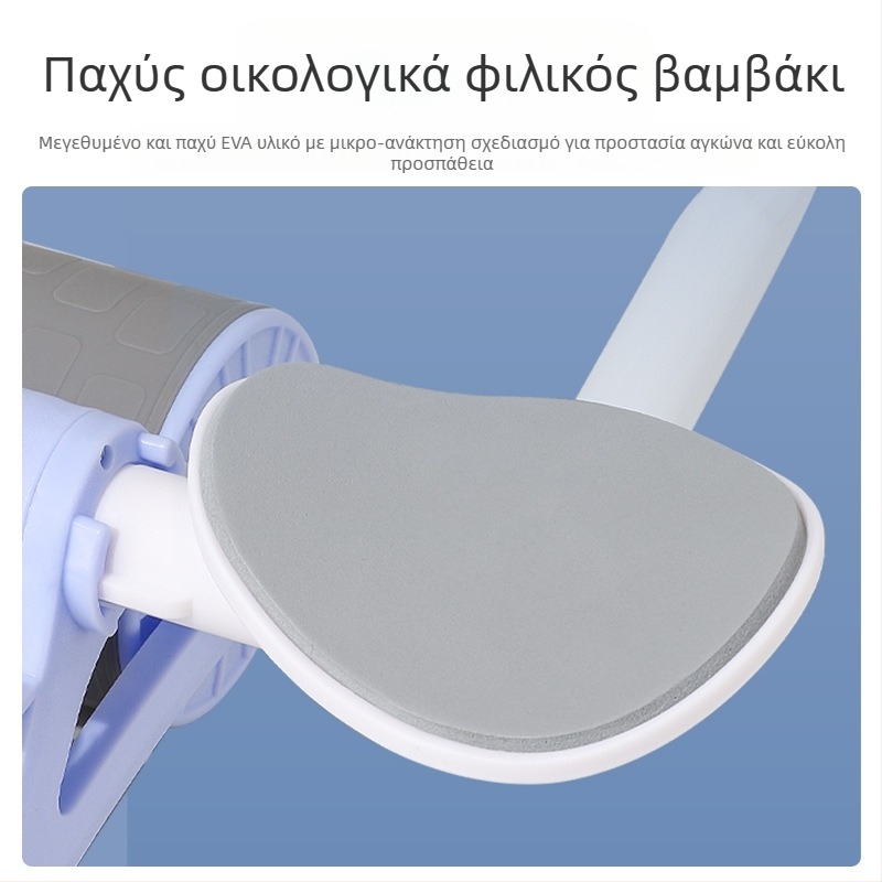 Διασυνοριακός τροχός κοιλιακής υγείας με αυτόματη ανάκαμψη κοιλιακού ρολού για κοιλιακούς, γυμναστική κοιλιακών μυών, προπόνηση κοιλιακών μυών για άνδρες και γυναίκες, οικιακή υποστήριξη αγκώνα, κατασκευαστές κυλίνδρων χονδρικής