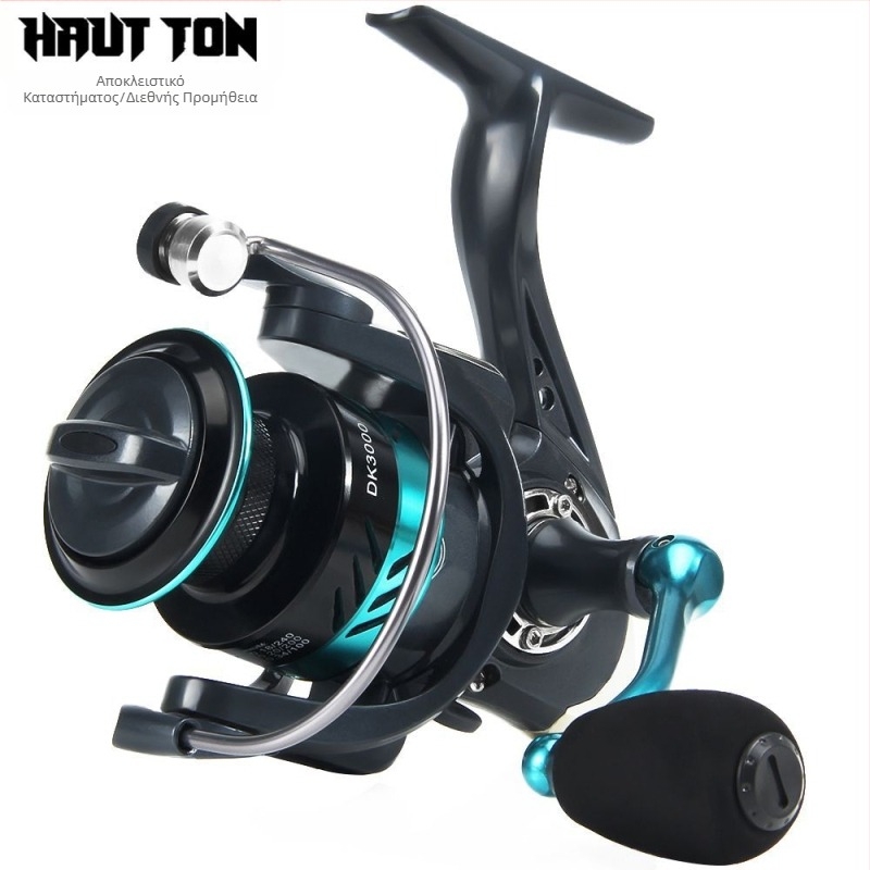 DK Micro Cup Spinning Wheel Τηλεχειριζόμενο καλάμι ψαρέματος Deep Line Cup Θαλάσσιο ψάρεμα Wheel Χονδρικό ψαροκόκαλο ψαρέματος Ρόδα ψαρέματος Ρόδα ψαρέματος με καλάμι Luya Wheel