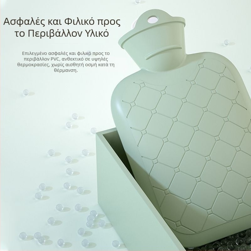 Επαναφορτιζόμενη τσάντα ζεστού νερού, αντιεκρηκτική, αφαιρούμενη και πλενόμενη, ζεστή ζώνη για το μωρό, κρύα, ζεστή κοιλιά περιόδου