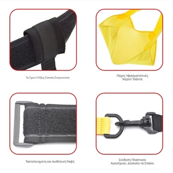 Ρυθμιζόμενη ομπρέλα κολύμβησης με αντίσταση πρόσφυσης για παιδιά ενηλίκων freestyle υποβρύχια αντίσταση αντοχής προπόνηση αντοχής εξοπλισμός κολύμβησης