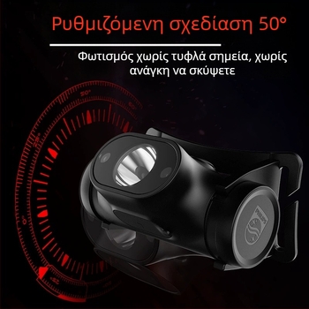 Διασυνοριακός προβολέας Philips Sfl1851 με εξαιρετικά ελαφρύ έξυπνο αισθητήρα, εξωτερικός, πεζοπορία, κάμπινγκ, στυλ Patrol, τοποθετημένος στο κεφάλι