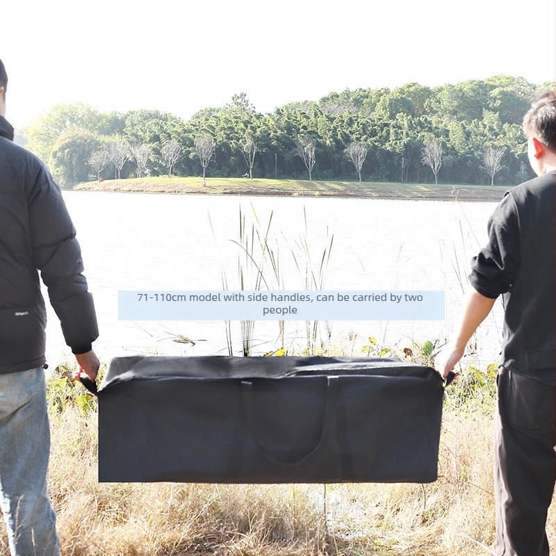 Πυκνωμένη αδιάβροχη μαύρη τσάντα αποθήκευσης υπνόσακος ταξιδιού εξωτερικού χώρου, τραπέζι και καρέκλα σκηνής, τσάντα αποθήκευσης εξοπλισμού κάμπινγκ, τσάντα μεταφοράς σακιδίου πλάτης