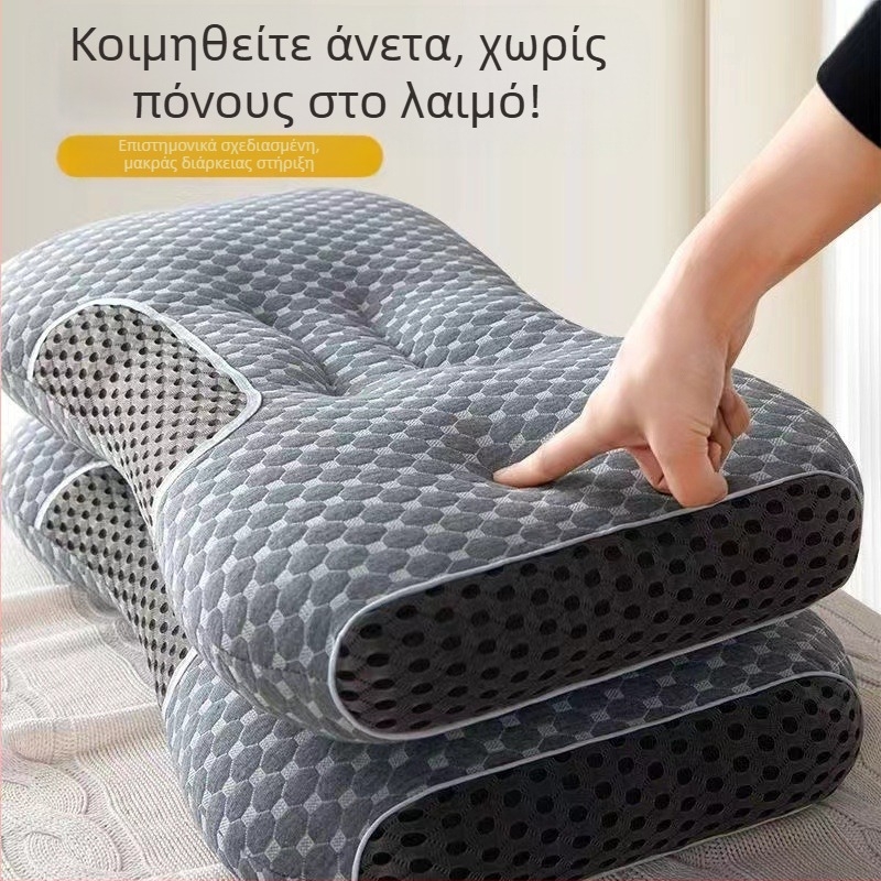 Εργοστάσιο άμεσο μασάζ αναπνεύσιμο αυχενικό μαξιλάρι μαξιλάρι για να βοηθήσει στον ύπνο στο σπίτι ανδρικών και γυναικείων κοιτώνων φοιτητών ξενοδοχείο ειδικό