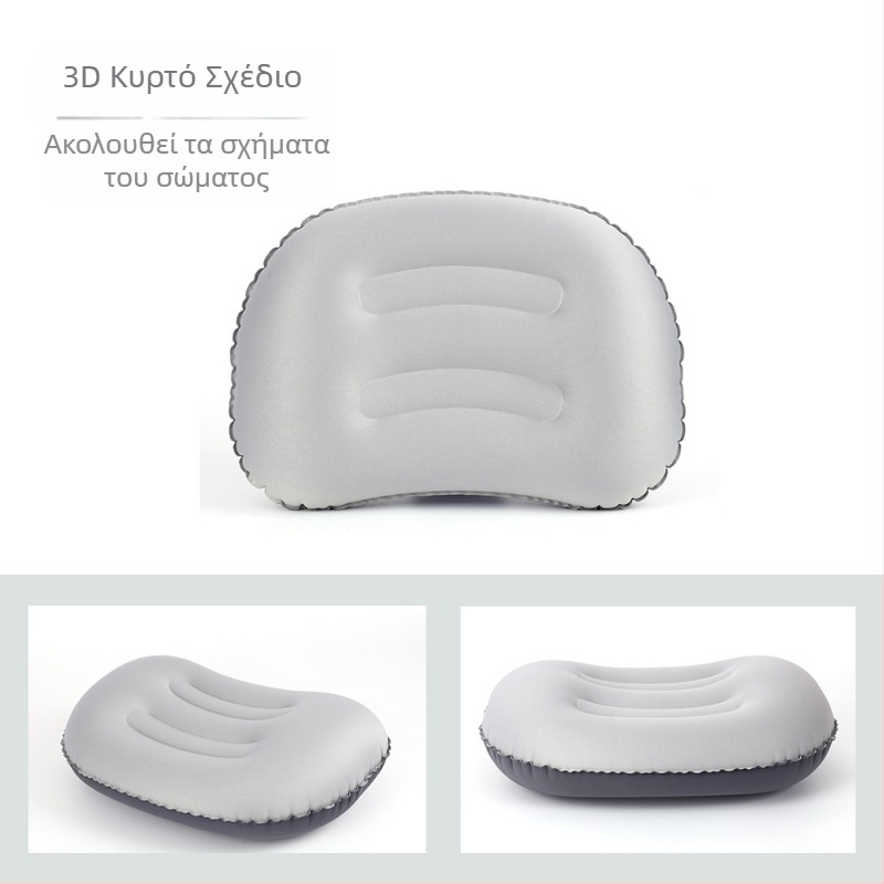 Διαδικτυακό διασημότητα εξωτερικού χώρου κάμπινγκ φουσκωτό μαξιλάρι προστασίας λαιμού ταξιδιού φουσκωτό μαξιλάρι ελαφρύ μαξιλάρι μεσημεριανού διαλείμματος γραφείου χονδρικής