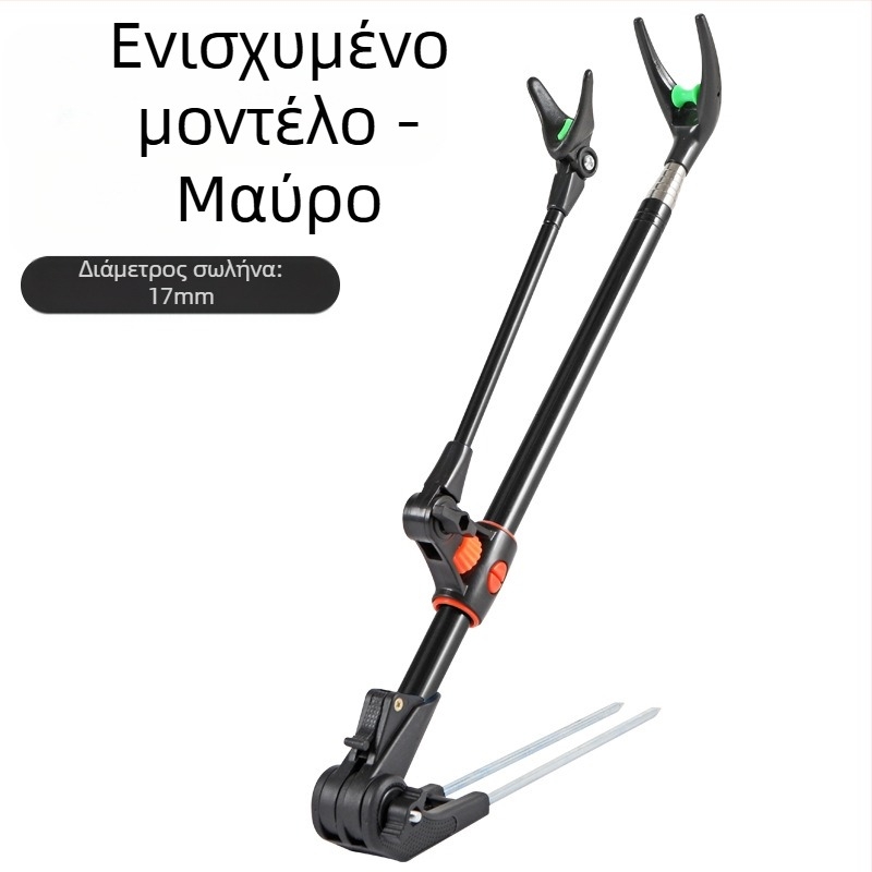 Βάση καλαμιού ψαρέματος, πολύχρωμα τοποθετημένη, αναδιπλούμενη περιστρεφόμενη βάση ψαρέματος, χειροκίνητη βάση καλαμιού, βάση μπαταρίας από ανοξείδωτο ατσάλι, βάση καλαμιού ψαρέματος