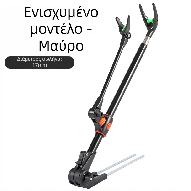 Βάση καλαμιού ψαρέματος, πολύχρωμα τοποθετημένη, αναδιπλούμενη περιστρεφόμενη βάση ψαρέματος, χειροκίνητη βάση καλαμιού, βάση μπαταρίας από ανοξείδωτο ατσάλι, βάση καλαμιού ψαρέματος