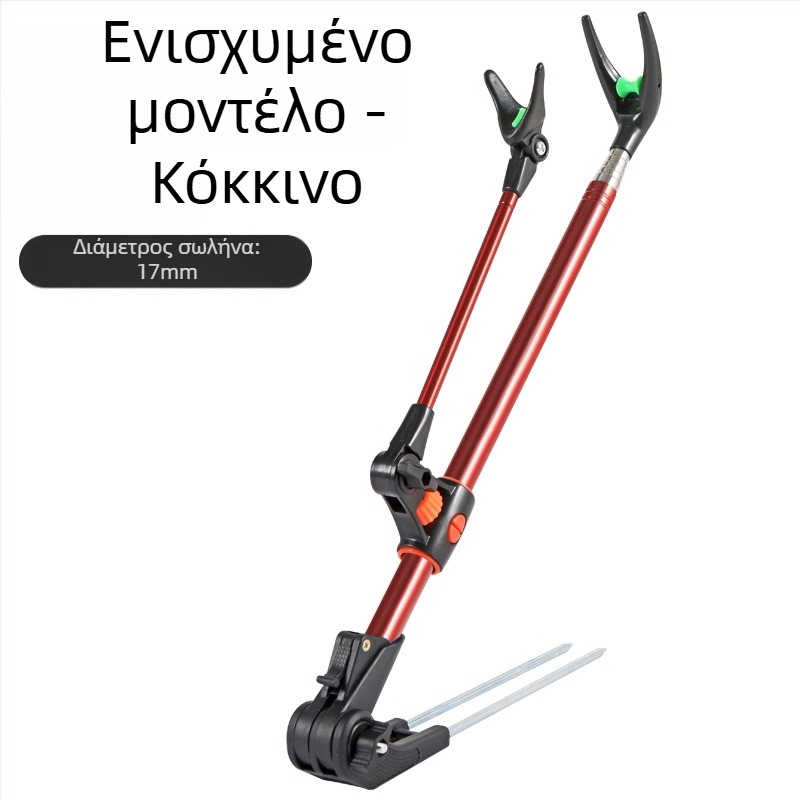 Βάση καλαμιού ψαρέματος, πολύχρωμα τοποθετημένη, αναδιπλούμενη περιστρεφόμενη βάση ψαρέματος, χειροκίνητη βάση καλαμιού, βάση μπαταρίας από ανοξείδωτο ατσάλι, βάση καλαμιού ψαρέματος