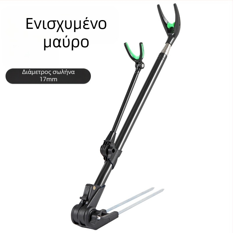 Βάση καλαμιού ψαρέματος, πολύχρωμα τοποθετημένη, αναδιπλούμενη περιστρεφόμενη βάση ψαρέματος, χειροκίνητη βάση καλαμιού, βάση μπαταρίας από ανοξείδωτο ατσάλι, βάση καλαμιού ψαρέματος