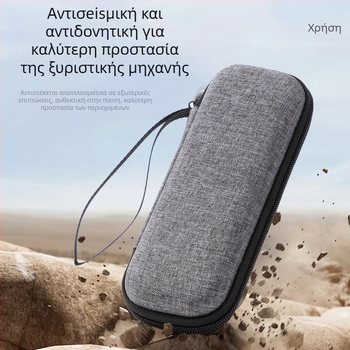 Τσάντα καλλυντικών Eva Razor Χειροκίνητη τσάντα καλλυντικών Gillette Labs Θερμική τσάντα ξυραφιού Κλασικό κουτί αποθήκευσης ξυραφιού γενικής χρήσης