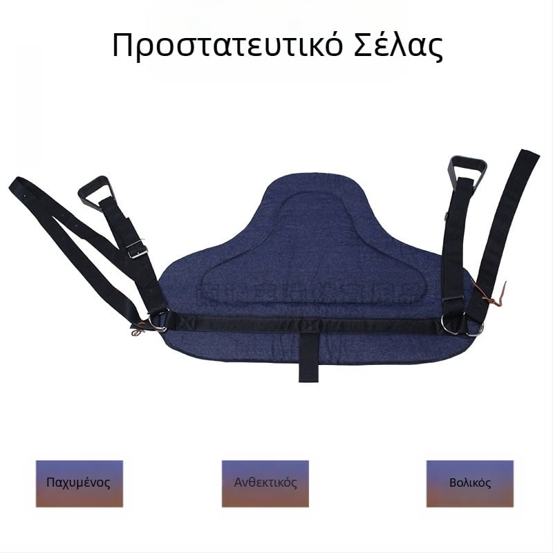 Σέλα ιππασίας με πεντάλ, Battleback Pad, βαμβακερό τζιν, αναπνεύσιμο, απορροφητικό ιδρώτα, συρτάρι ιδρώτα ιππασίας, Horse Factory