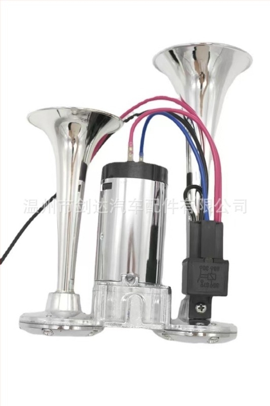 Μονοκόμματη ηλεκτρική κόρνα αέρα 12v 24V εξαιρετικά δυνατή 135 dB τροποποιημένου αυτοκινήτου, φορτηγού, μοτοσικλέτας, βενζίνης Universal
