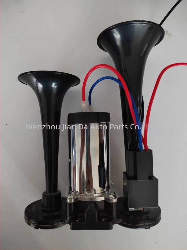 Μονοκόμματη ηλεκτρική κόρνα αέρα 12v 24V εξαιρετικά δυνατή 135 dB τροποποιημένου αυτοκινήτου, φορτηγού, μοτοσικλέτας, βενζίνης Universal