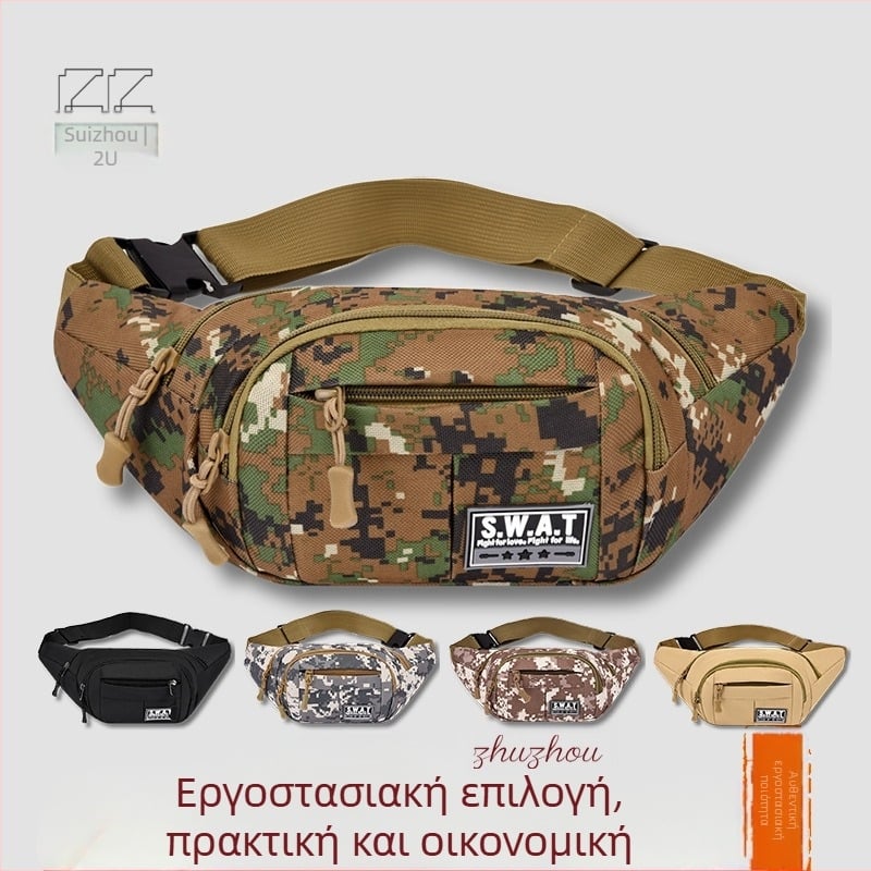 Τσάντα μέσης νέου στυλ για άνδρες και γυναίκες, πολυλειτουργική τσάντα crossbody για υπαίθριες αθλητικές δραστηριότητες, τσάντα κέρματος για κινητό τηλέφωνο για επιχειρήσεις, χονδρική τάση