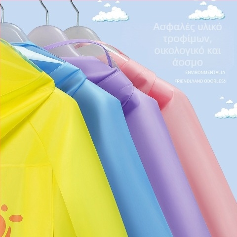 Παιδικό αδιάβροχο για μωρά, νηπιαγωγείο, μαθητής δημοτικού σχολείου, πόντσο με κάθισμα σχολικής τσάντας, αγόρια, κορίτσια, αδιάβροχο, χονδρική πώληση