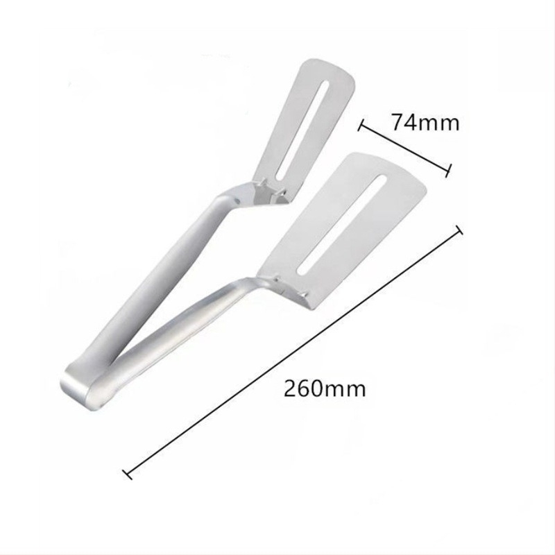 Φτυάρι τηγανίσματος ψαριών από ανοξείδωτο ατσάλι Nechuan 304, οικιακό φτυάρι τηγανίσματος, κλιπ, φτυάρι για τηγανίτες ψαριών, φτυάρι για μπριζόλες, τηγανητό ψάρι, τεχνητό ψάρι