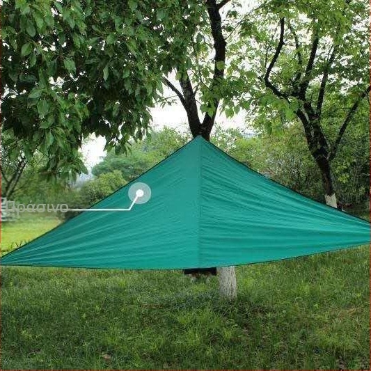 Τέντα εξωτερικού χώρου Τριγωνική τέντα Κατασκήνωσης Προστασία από υπεριώδεις ακτίνες Αδιάβροχη σκηνή σκίασης Παραλίας Αδιάβροχη