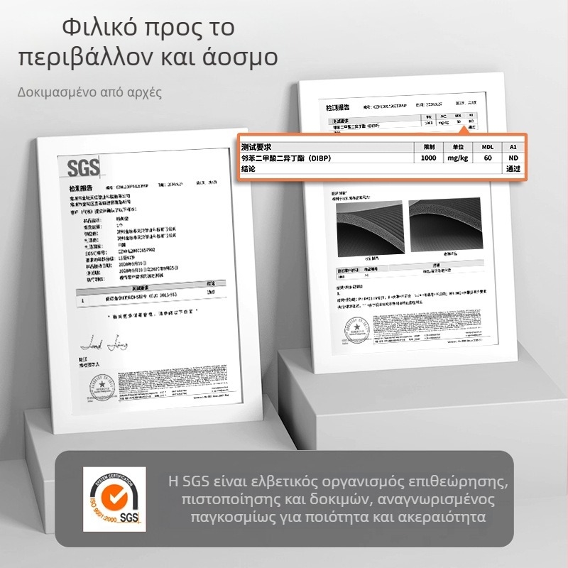 Στρώμα γυμναστικής ανδρών για αρχάριους, παχύρρευστο, φαρδύ μακρύ, αντιολισθητικό, αθλητικό, αντιολισθητικό χαλάκι γιόγκα για αθλήματα