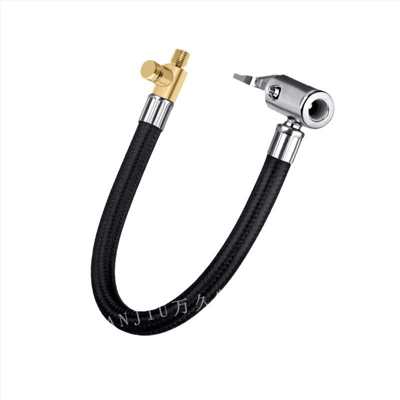 Η αντλία αέρα αυτοκινήτου μπορεί να ξεφουσκώσει τον σωλήνα επέκτασης γρήγορο σωλήνα αέρα σωλήνα επέκτασης αέρα λαβή πρέσας χαλκού που κλειδώνει χωρίς διαρροή αέρα