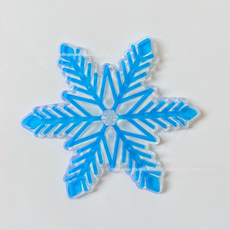 Για διασυνοριακές αγορές, νέα αυτοκόλλητα αντιολισθητικά με νιφάδες χιονιού για εξωτερικούς χώρους, από εισαγόμενο υλικό, ανθεκτικό στη φθορά, σε απόθεμα