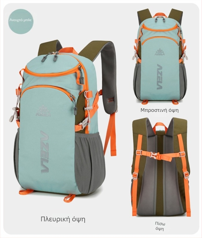 Πολυλειτουργική τσάντα εξωτερικού χώρου, σακίδιο πλάτης μεγάλης χωρητικότητας, αδιάβροχη τσάντα ορειβασίας, τσάντα ποδηλασίας, τσάντα υπολογιστή, αναπνεύσιμη και ελαφριά