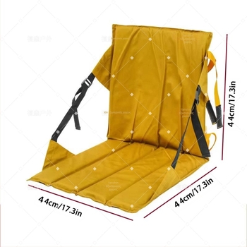Άμεση προμήθεια εργοστασίου Amazon για εξωτερικό γήπεδο, πτυσσόμενο μαξιλάρι εύκολο στη μεταφορά με μαξιλάρι αποθήκευσης τσέπης