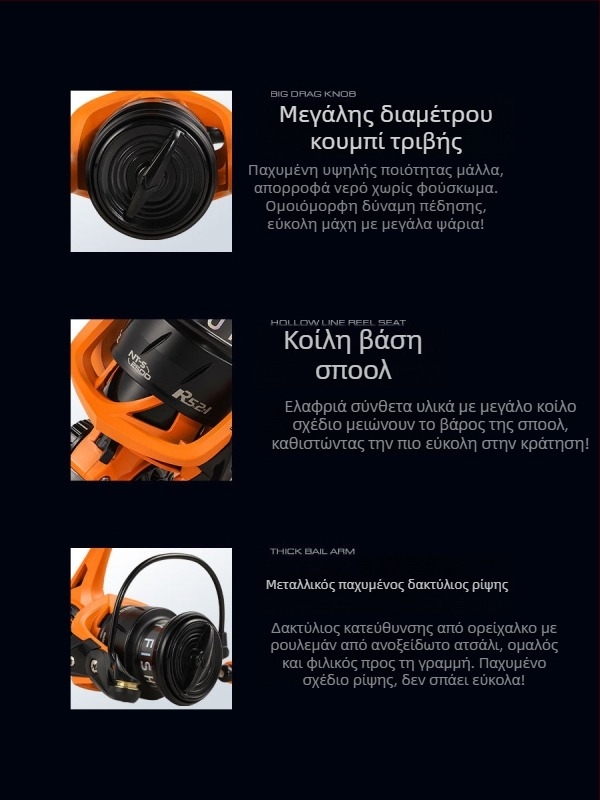Η Yongshun New Cross-border προτείνει τον NT-S2 Dai Luya Spinning Wheel, έναν ισχυρό τροχό ψαρέματος χωρίς κενό.