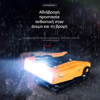 Yinnuo Headlamp Fishing Special Rechargeable Head-mounted Super Bright Mini Ultra Light Light Small Night Fishing Επαγωγική Λάμπα Καπέλου