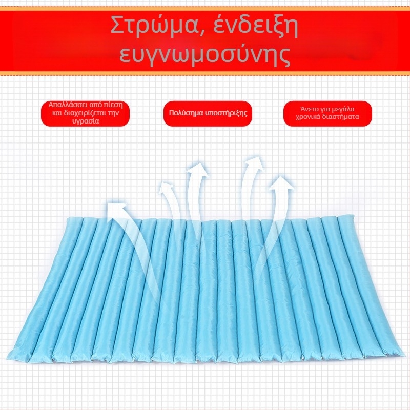 Επίθεμα κατάκλισης κατά της πίεσης για ηλικιωμένους, επίθεμα κατάκλισης, μακράς διαρκείας, φροντίδα τεχνητών αντικειμένων για παράλυτους ασθενείς, φουσκωτό στρώμα για έλκη πίεσης