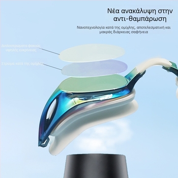 2025 νέα γυαλιά κολύμβησης διασυνοριακά ζεστά επαγγελματικά ανταγωνιστικά γυαλιά κολύμβησης HD αδιάβροχα αντιθαμβωτικά αθλητικά είδη χονδρικής