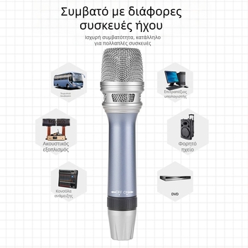 Επαγγελματικό ενσύρματο φορητό μικρόφωνο KTV για οικιακή σκηνή, υπολογιστή, αναπαραγωγή και τραγούδι, κάρτα ήχου, ζωντανό δυναμικό μικρόφωνο