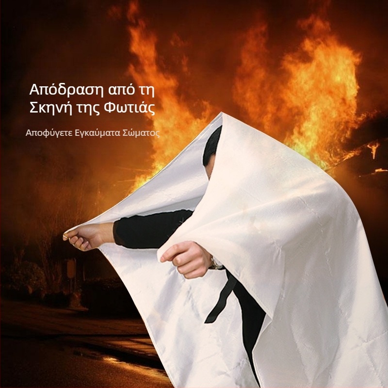 Πυροσβεστική κουβέρτα από υαλοβάμβακα, πυροσβεστική κουβέρτα διαφυγής, οικιακή, επαγγελματική πυροσβεστική κουβέρτα, ειδική εργοστασιακή προμήθεια