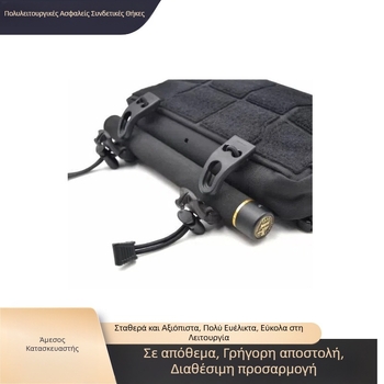 Τακτικό σακίδιο πλάτης κλιπ σύνδεσης molle εξαρτημάτων γρήγορης απελευθέρωσης ελαστικό ιμάντα προσαρμογής αγκράφα χονδρικής