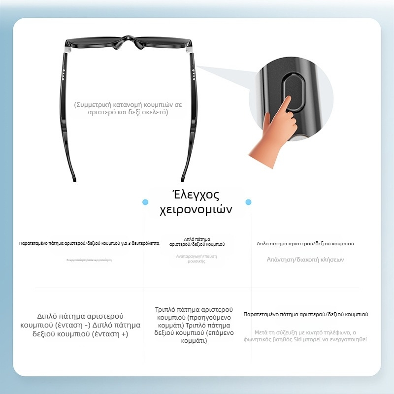 Νέα έξυπνα γυαλιά ηλίου αντι-υπεριώδη γυαλιά ηλίου έξυπνα γυαλιά μαύρη τεχνολογία που μπορούν να μιλήσουν για να ακούσουν μουσική