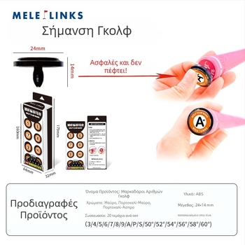 Σφραγίδα Meigao Anti-Corrosion Cross-Border, σε πωλήσεις σε πωλήσεις, είδη προπόνησης γκολφ, αξεσουάρ, μάρκα μπαστουνιών γκολφ