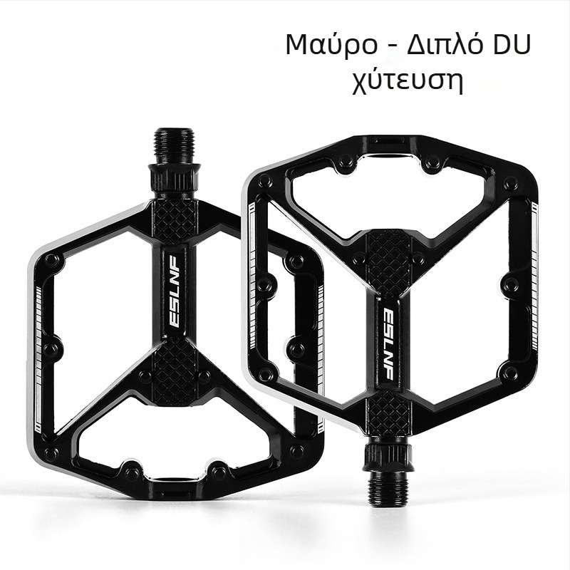 Πεντάλ ποδηλάτου Eslnf για ποδήλατα βουνού και δρόμου, πεντάλ από κράμα αλουμινίου, αντιολισθητικά, γρήγορης απελευθέρωσης, διπλό ρουλεμάν Du, πολύχρωμα