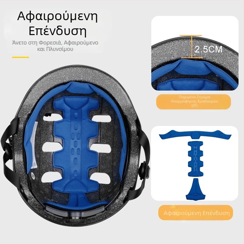 Παιδικό Κράνος Roller Skateboard Κράνος Plum Blossom Κράνος Ποδηλάτου για Αγόρια και Κορίτσια Ρυθμιζόμενο Κεφάλι και Ουρά Πιστοποιημένο Κράνος